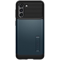 Чохол-накладка Spigen Slim Armor для Samsung Galaxy S21 SM-G991 Metal Slate (ACS02444)