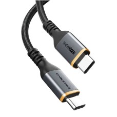 Кабель Cabletime USB Type-C - USB Type-C (M/M) PD 100W, 1 м, Black (CU03L)