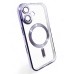 Чохол-накладка BeCover TPU Chrome Case MagSafe для Apple iPhone 16 Purple (712074)