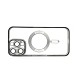 Чохол-накладка BeCover TPU Chrome Case MagSafe для Apple iPhone 16 Pro Silver (712083)