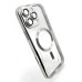 Чохол-накладка BeCover TPU Chrome Case MagSafe для Apple iPhone 16 Pro Max Silver (712088)