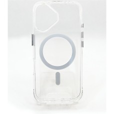 Чохол-накладка BeCover Space Case MagSafe для Apple iPhone 16 Plus Transparancy (712103)