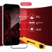 Захисне скло Intaleo Full Glue ESD для Apple iPhone 16E Black (1283126615764)