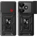 Чохол-накладка BeCover Military для Poco F6 Black (712165)