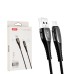Кабель XO NB145 USB - Lightning, (M/M), 2.4A 1 м Black (6920680869558)