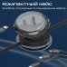 Кабель Promate USB Type-C - USB Type-C Lightning microUSB (M/M), 3A, 60W, 1.1 м, Black (triocord-r.black)