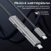 Кабель Promate USB Type-C - USB Type-C (M/M), 5A, 100W, 1.5 м, Black (portlink-c3.black)