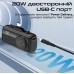 Універсальна мобільна батарея Promate PowerUp-Trio 5000mAh 20W Black