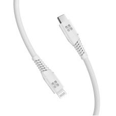 Кабель Promate PowerLine-Ci120 USB Type-C - Lightning (M/M), 3 A, 20 W, 1.2 м, White