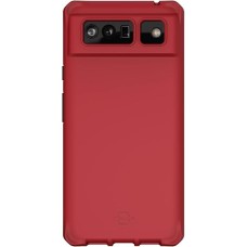 Чохол-накладка ItSkins Hybrid Silk для Google Pixel 6 Red (GGP6-HBURN-CHRD)