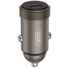 Автомобільний зарядний пристрій XO CC70 (USB-C, 3A) 30W Black