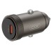 Автомобільний зарядний пристрій XO CC70 (USB-C, 3A) 30W Black