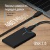 Кабель ColorWay USB - USB V 2.0 (M/M), 1 м, Black (CW-CBUU071-BK)