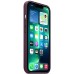 Чохол-накладка Apple Leather Case with MagSafe для Apple iPhone 13 Pro Dark Cherry (MM1A3)
