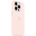 Чохол-накладка Apple Silicone Case with MagSafe для Apple iPhone 15 Pro Light Pink (MT1F3)