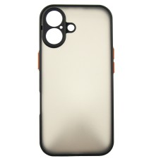 Чохол-накладка Dengos Matt для iPhone 17 Black (DG-TPU-MATT-170)