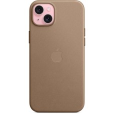 Чохол-накладка Apple FineWoven Case with MagSafe для Apple iPhone 15 Plus Taupe (MT473)