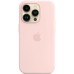 Чохол-накладка Apple Silicone Case with MagSafe для Apple iPhone 14 Pro Max Chalk Pink (MPTT3)