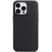 Чохол-накладка Apple Leather Case with MagSafe для Apple iPhone 14 Pro Max Midnight (MPPM3)